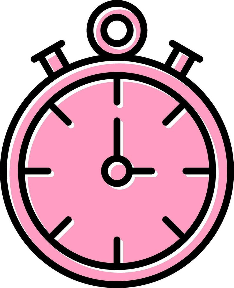 stopwatch vector pictogram