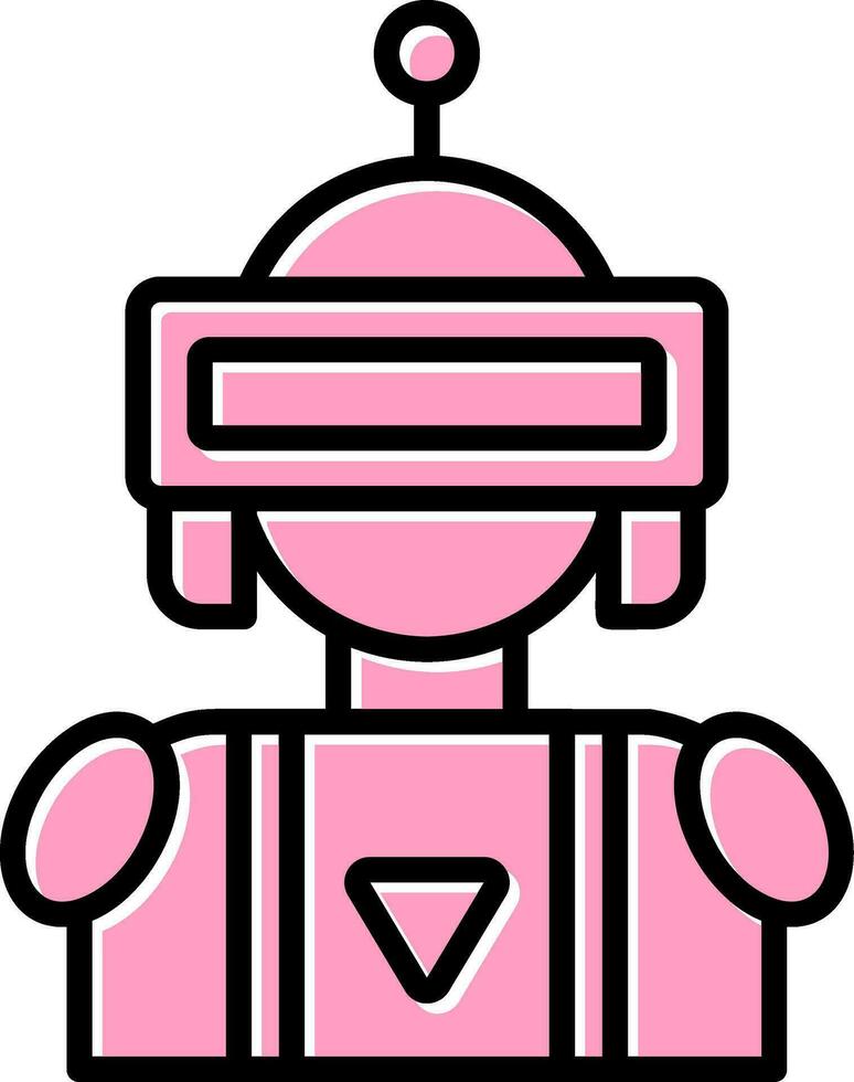 robot vector pictogram