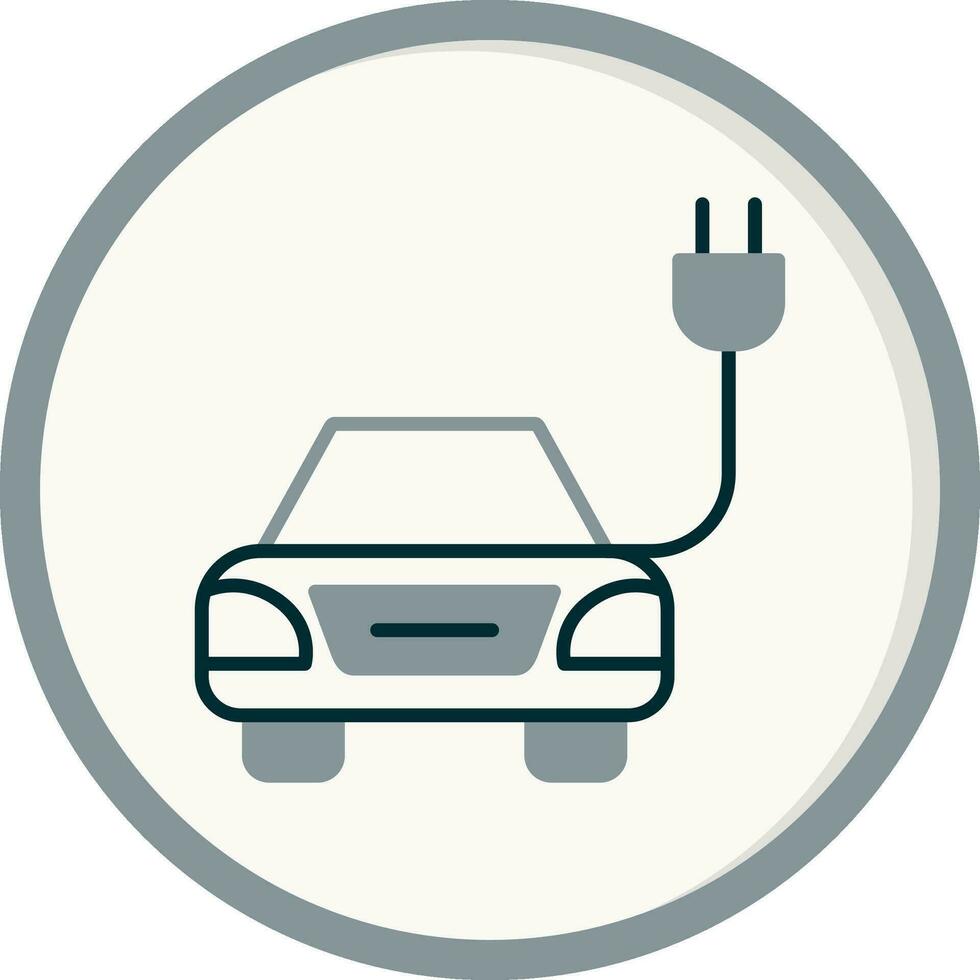 elektrische auto vector icon