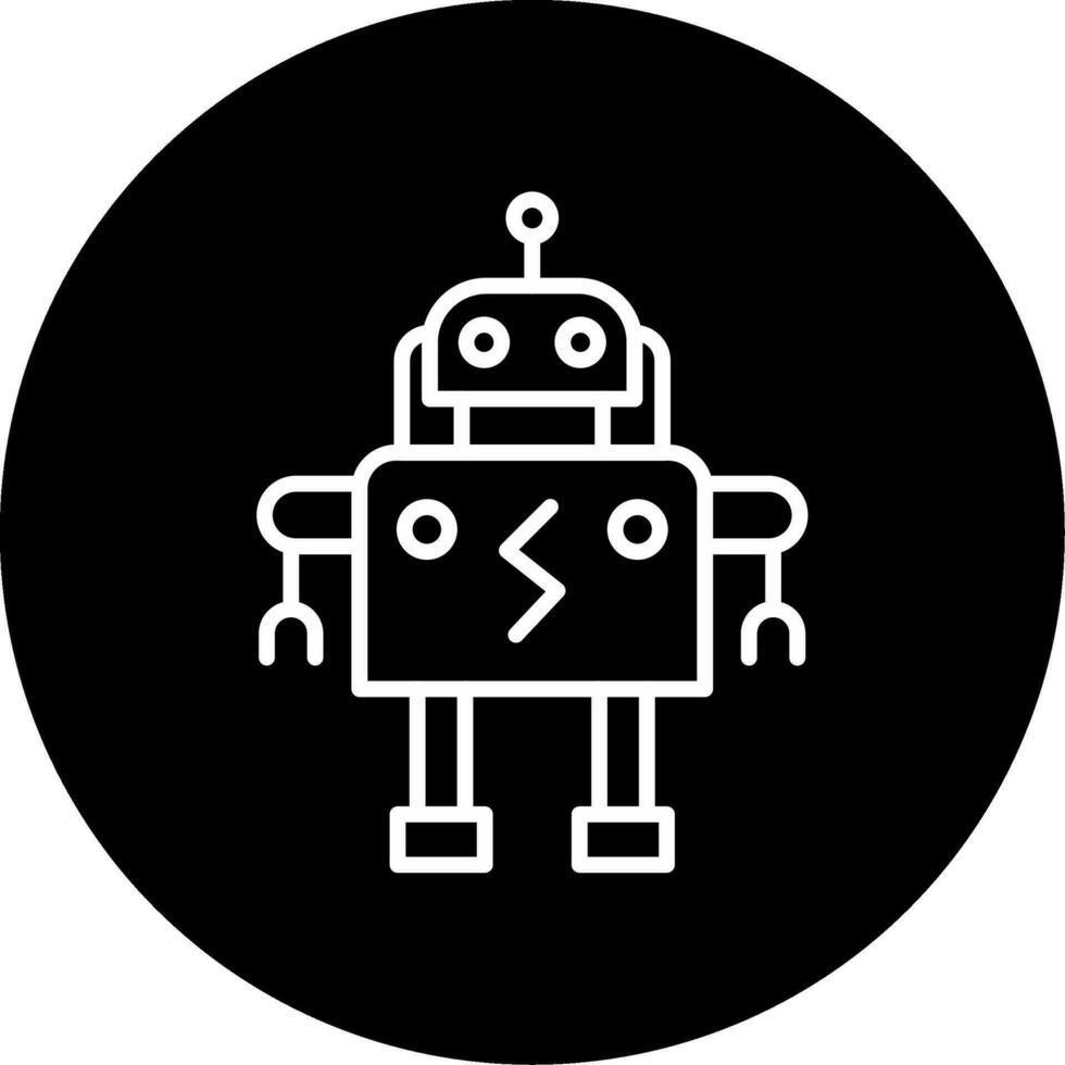 robot vector pictogram