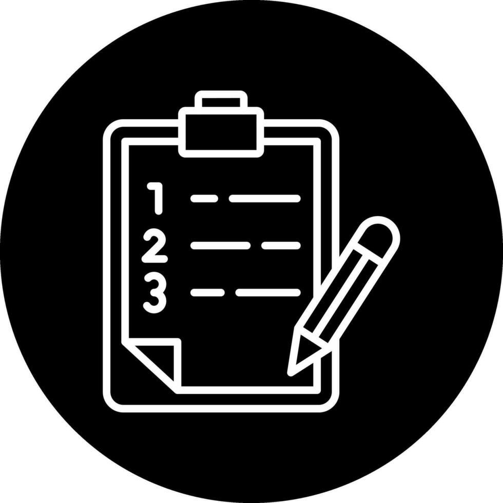 Klembord vector pictogram