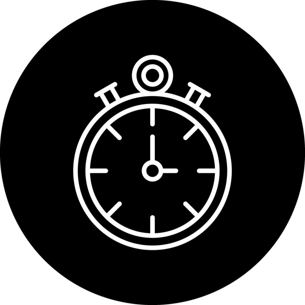 stopwatch vector pictogram