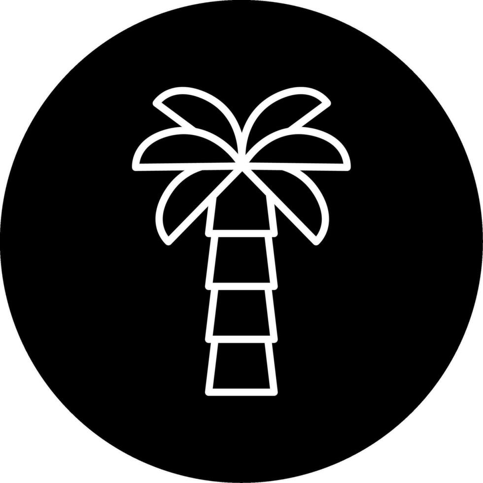 palm boom vector icoon