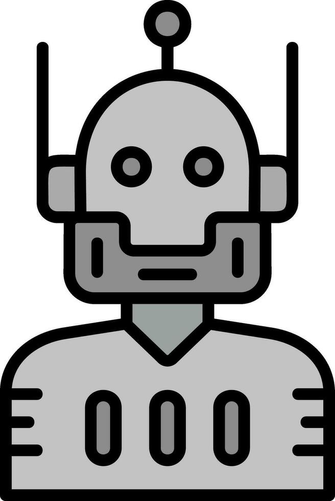 robot vector pictogram