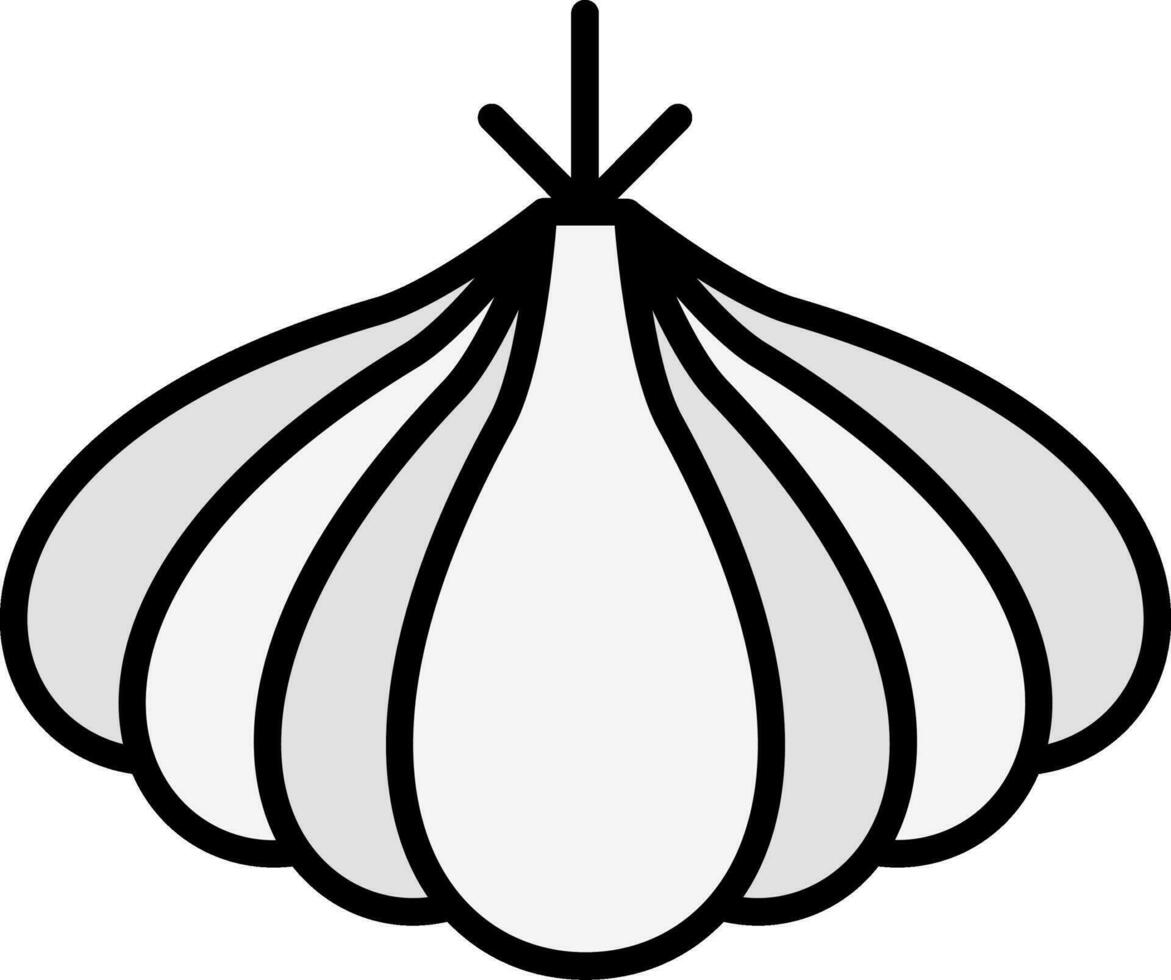 knoflook vector pictogram