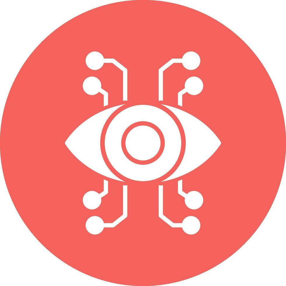 bionisch oog vector icoon