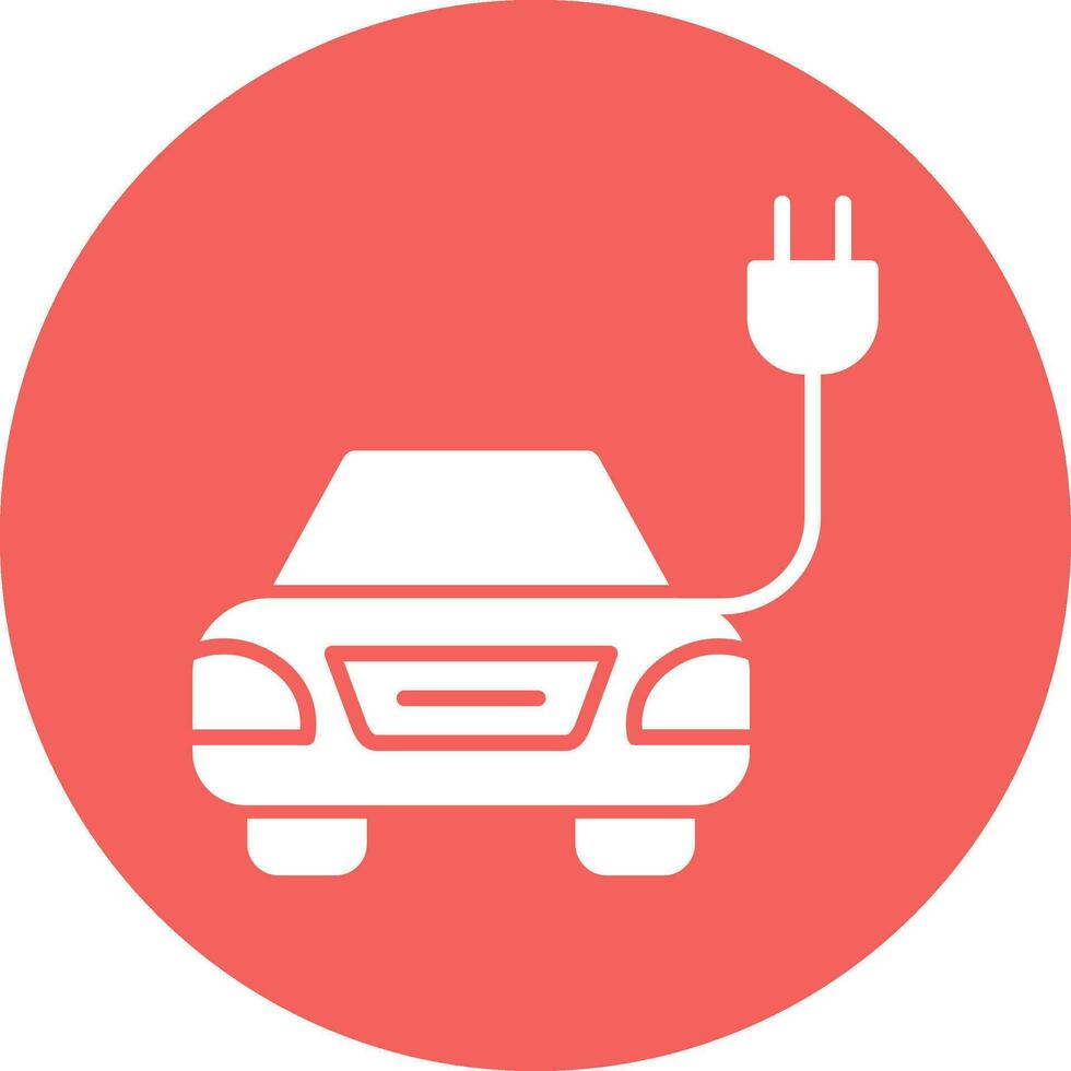 elektrische auto vector icon