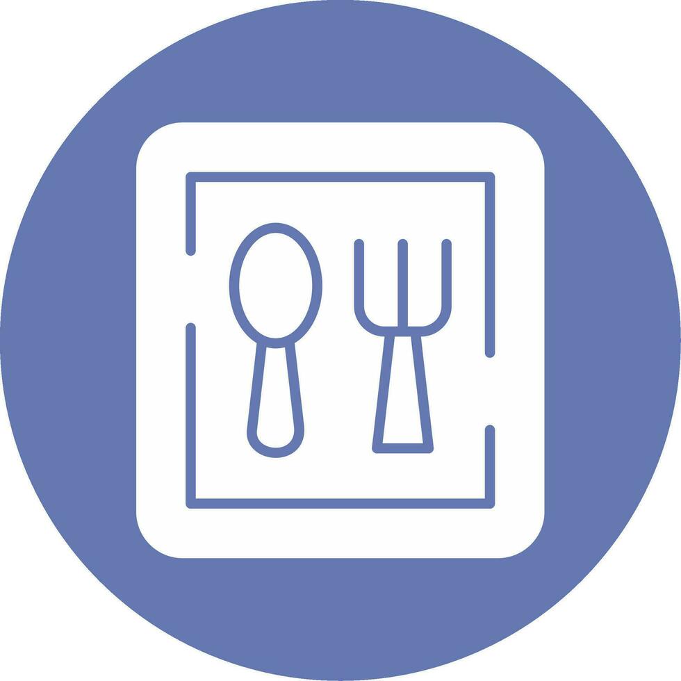restaurant teken vector icoon
