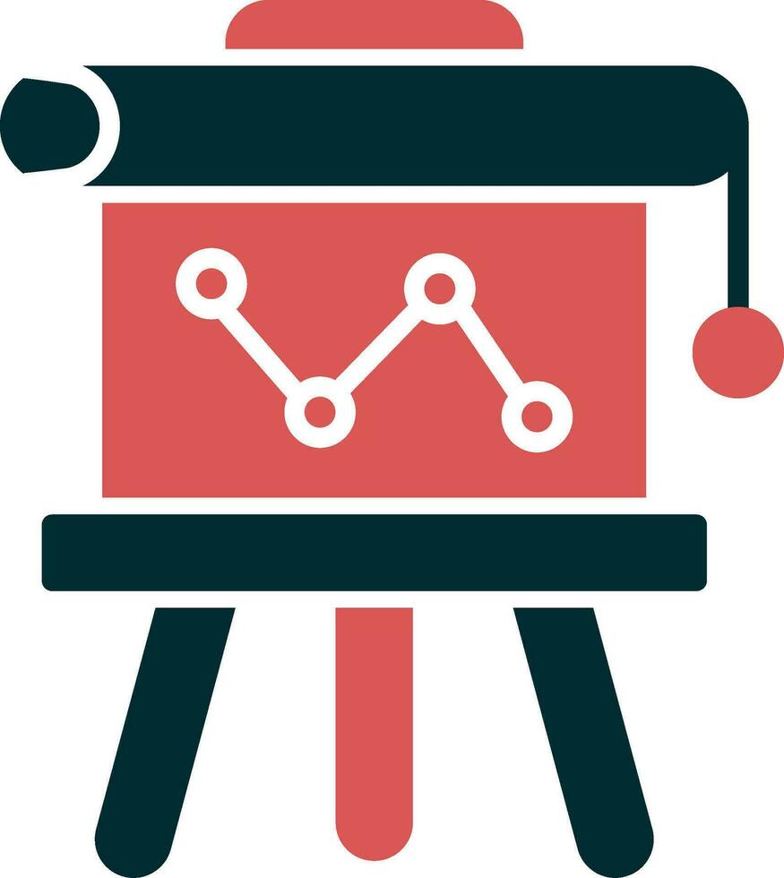 presentatie vector pictogram