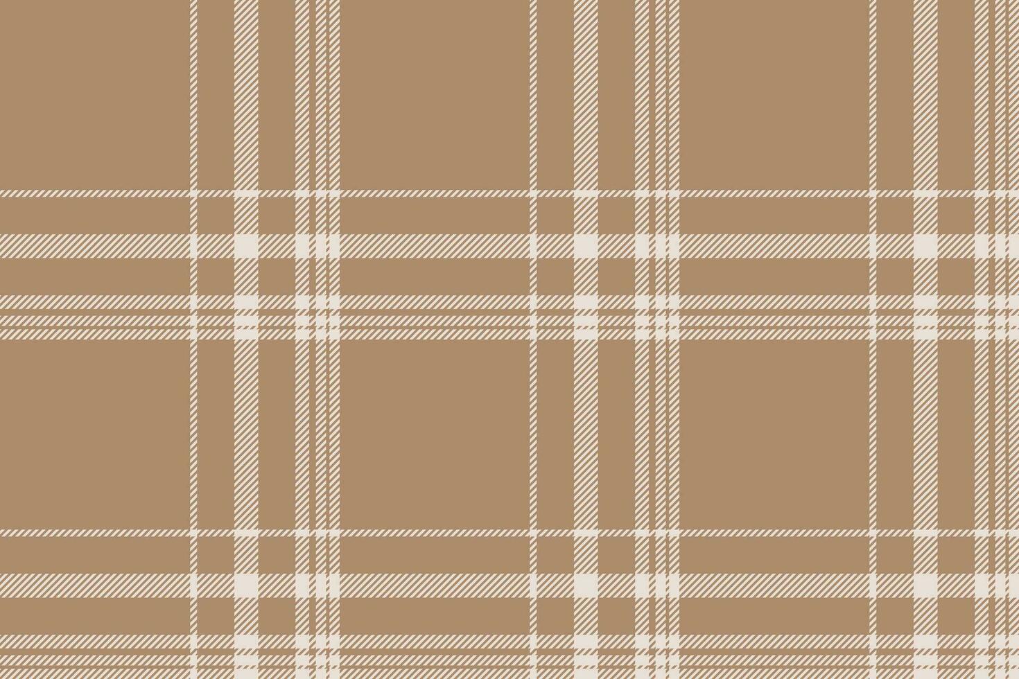 plaid achtergrond, controleren naadloos patroon in beige. vector kleding stof structuur voor textiel afdrukken, omhulsel papier, geschenk kaart of behang.