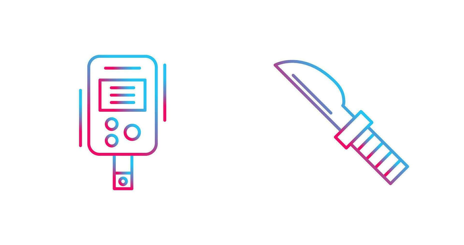 diabetes test en mes icoon vector