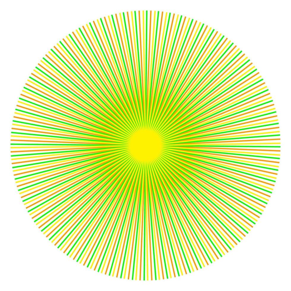 groene hypnotische achtergrond. vector