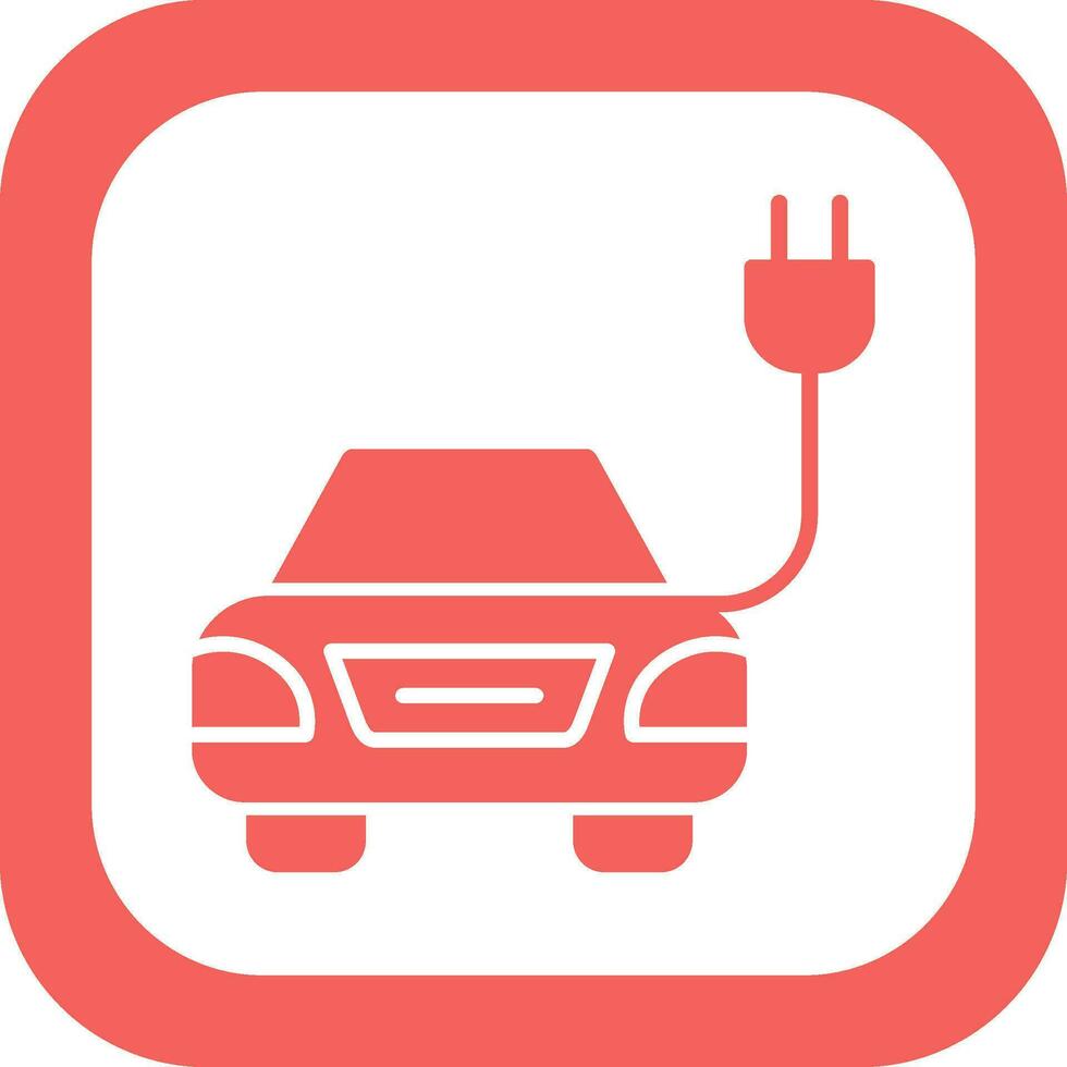 elektrische auto vector icon