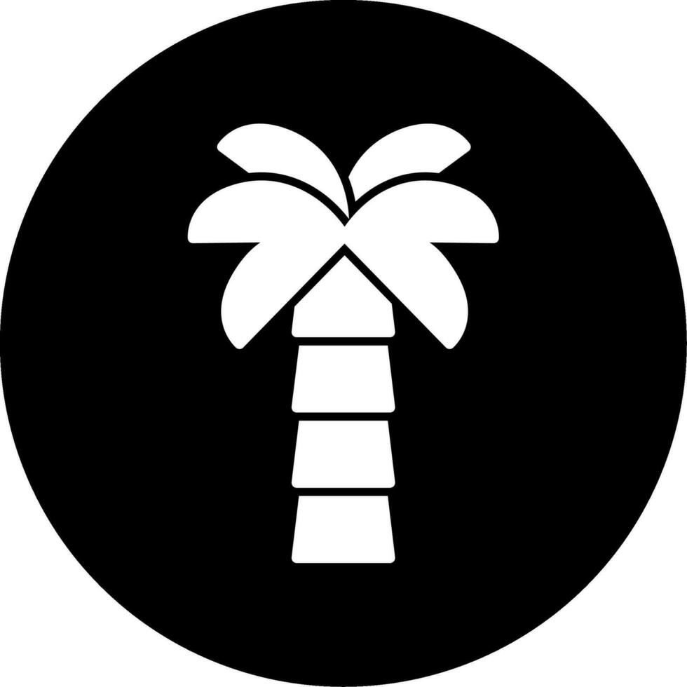 palm boom vector icoon