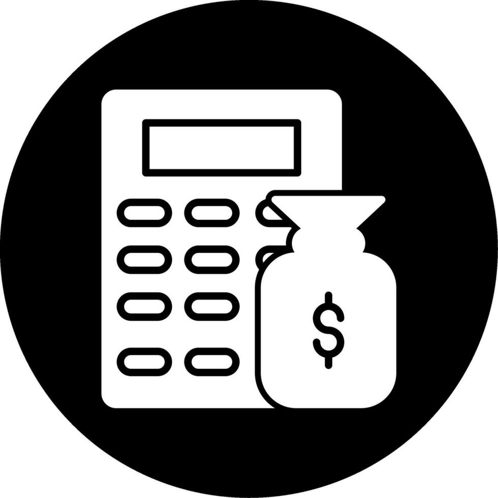 budget vector pictogram