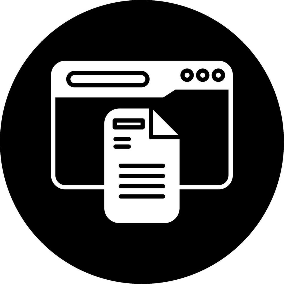 document vector pictogram