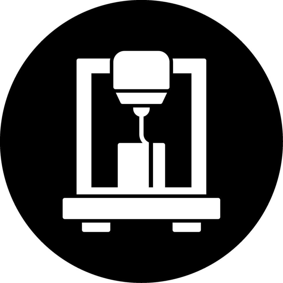 3D-printer vector pictogram