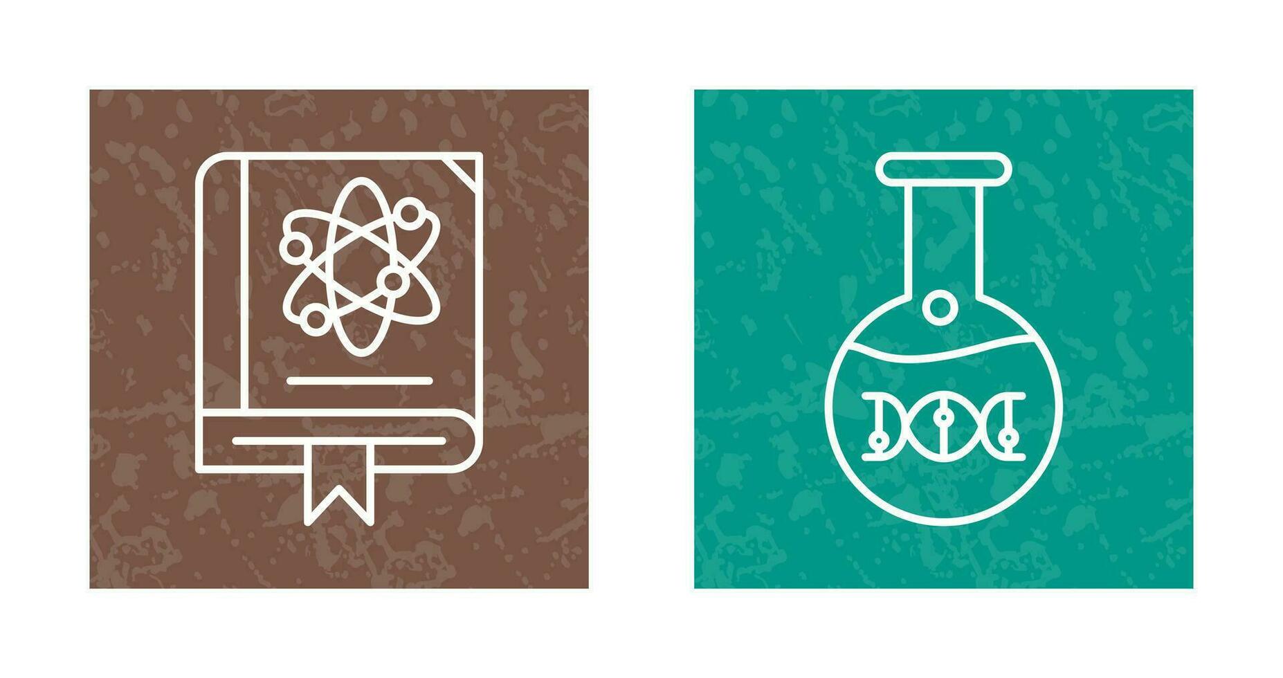 wetenschap en dna icoon vector