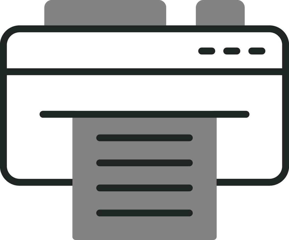 printer vector pictogram