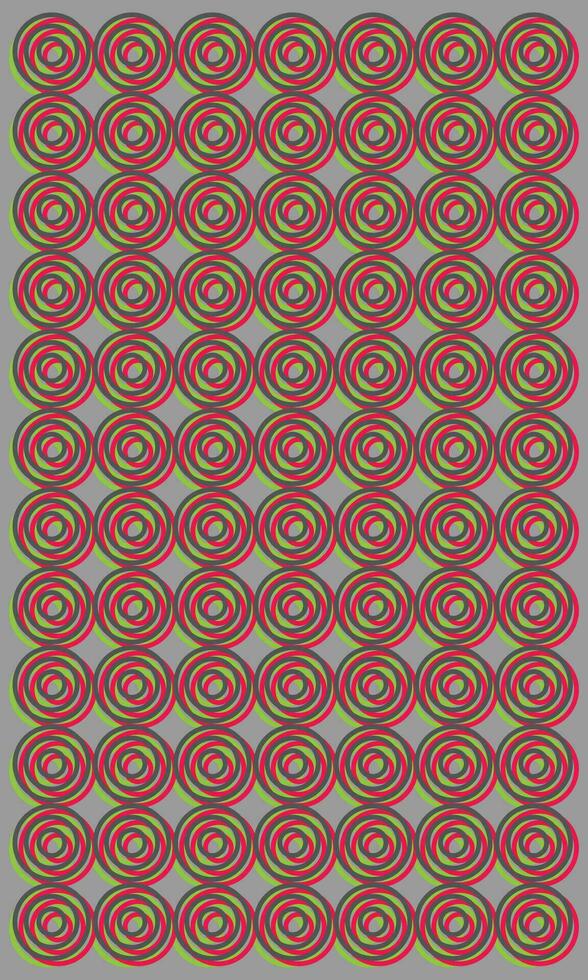gemakkelijk minimalistische cirkel riso stijl patroon vector