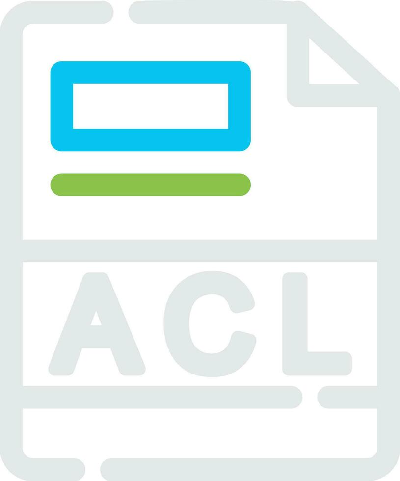 acl creatief icoon ontwerp vector