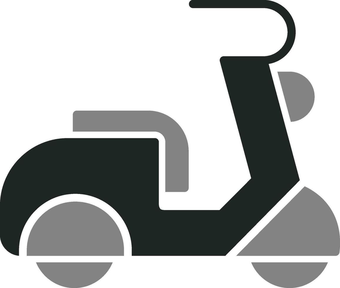 scooter vector pictogram