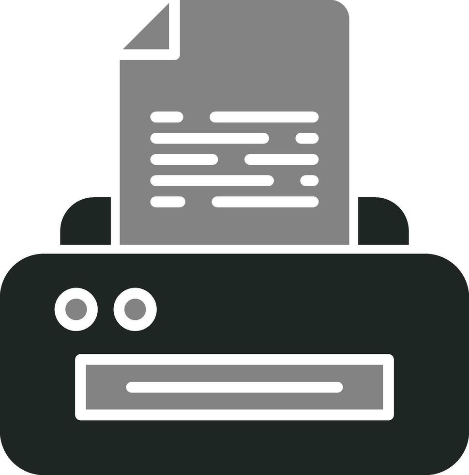 printer vector pictogram