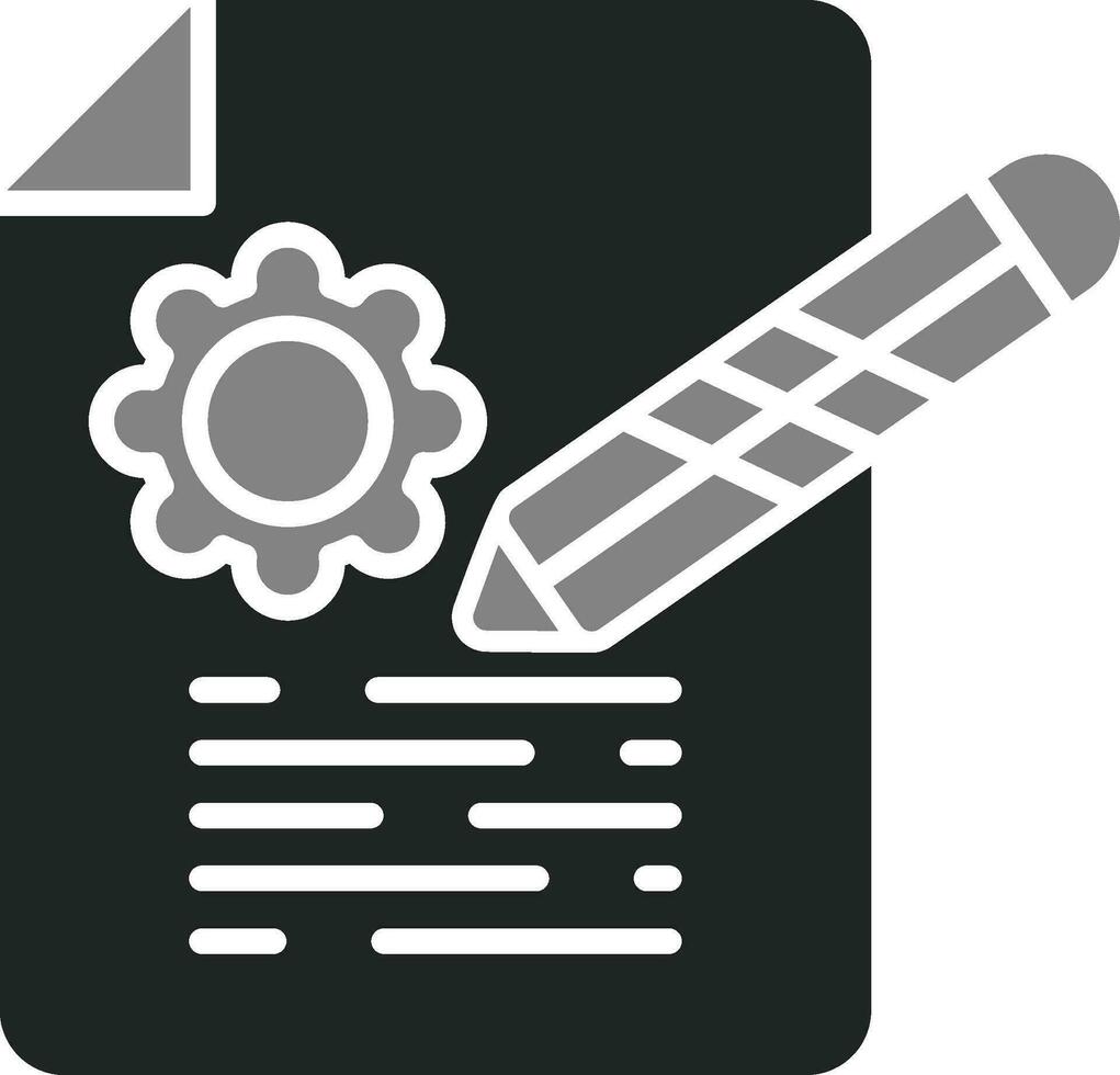 contract vector pictogram