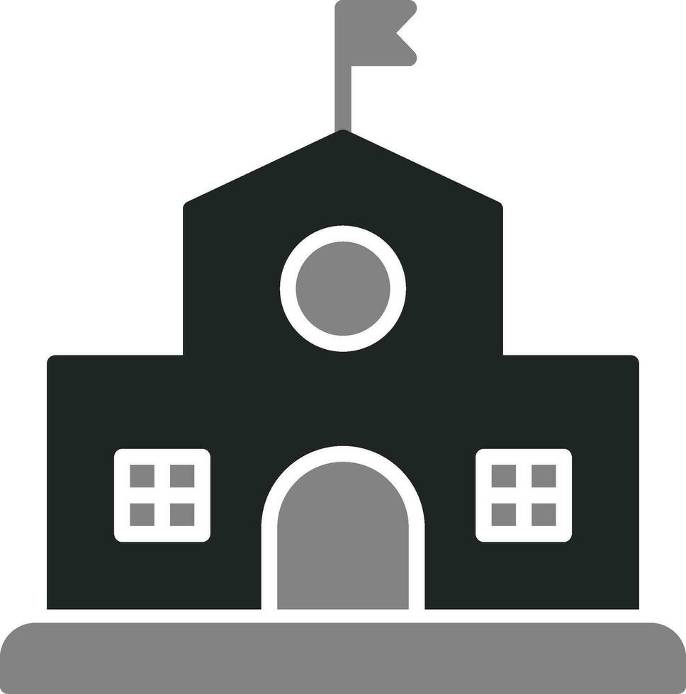 school vector pictogram