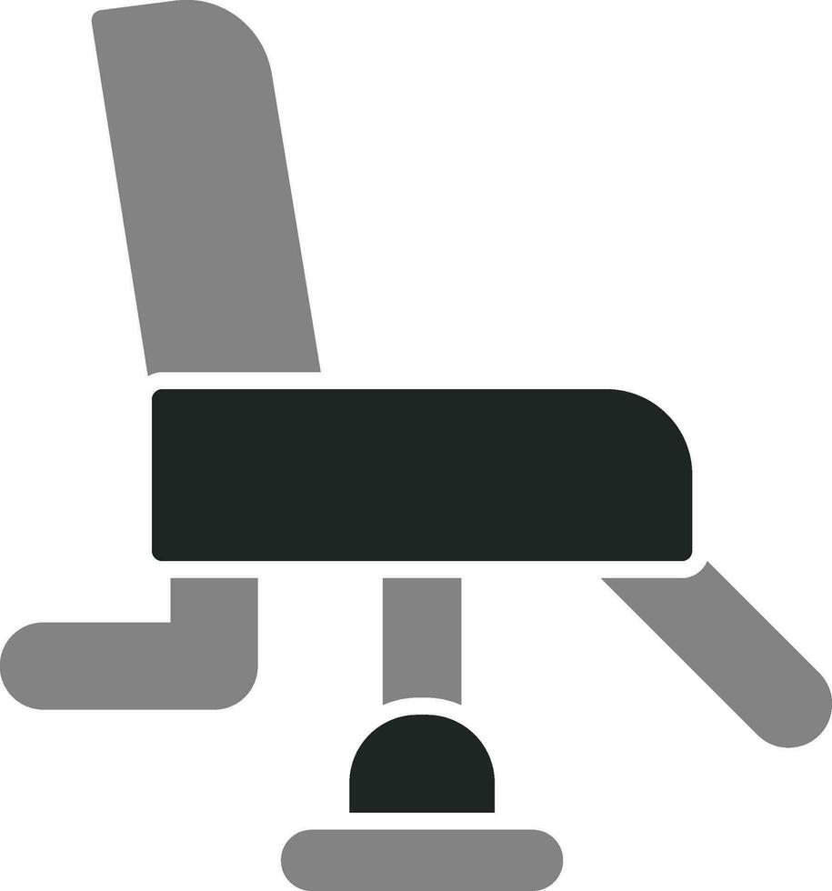 kapper stoel vector icoon