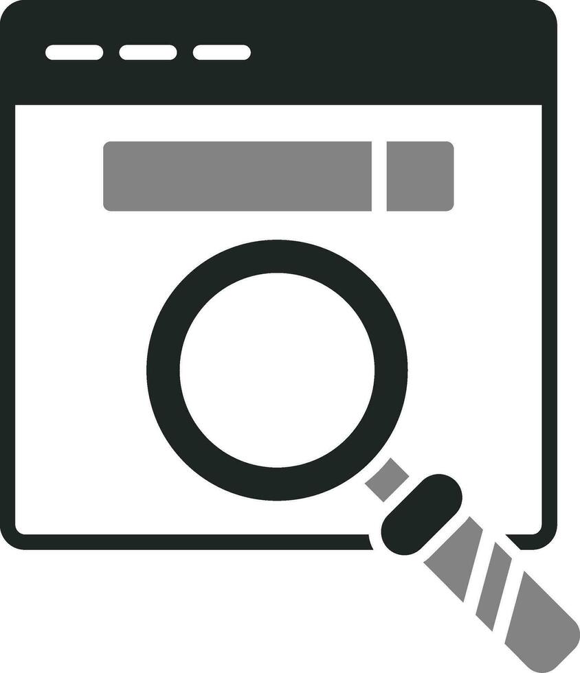 browser vector pictogram