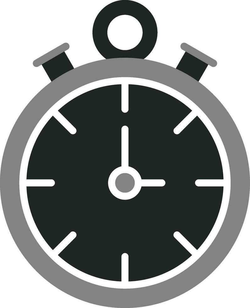 stopwatch vector pictogram