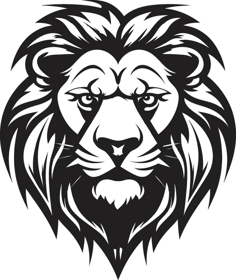 de brullen koning zwart leeuw icoon uitmuntendheid de monarchen brullen woest meesterschap zwart vector leeuw logo de meesterschap van wreedheid