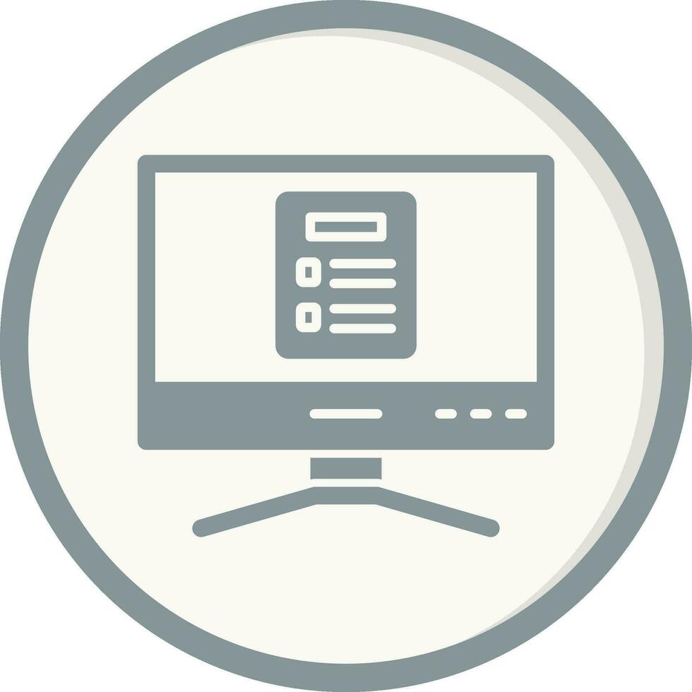 computer vector pictogram