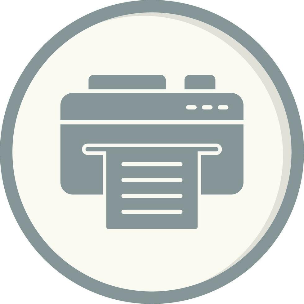 printer vector pictogram