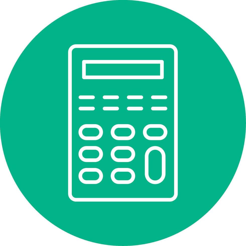 rekenmachine vector pictogram