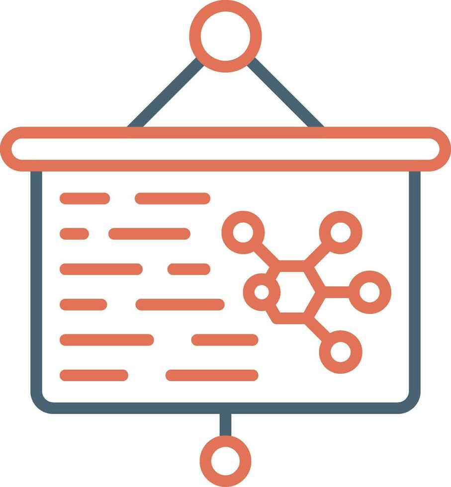 presentatie vector pictogram