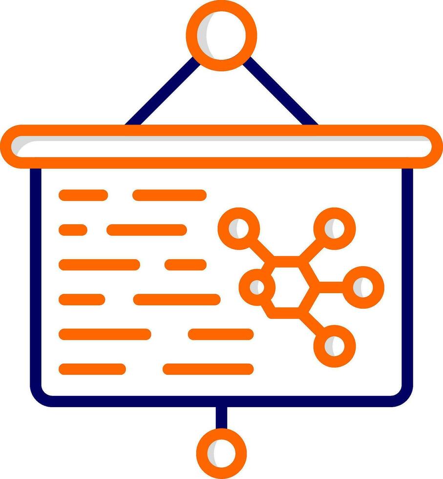 presentatie vector pictogram