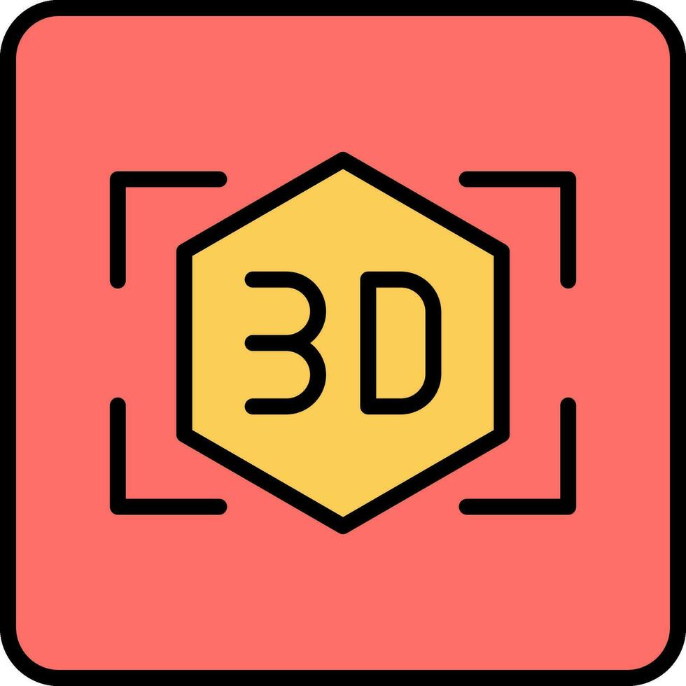 3d vector icoon