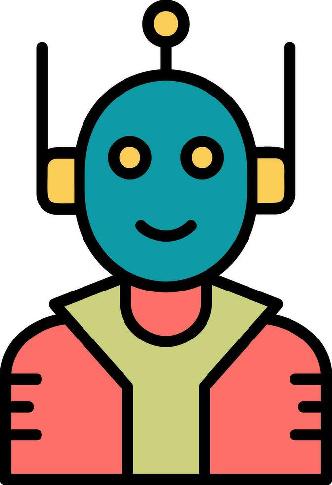 robot vector pictogram