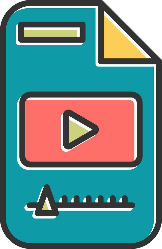 video vector icoon