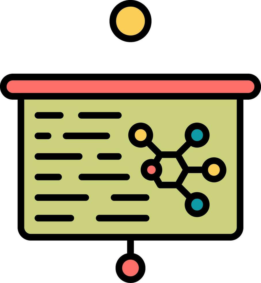 presentatie vector pictogram