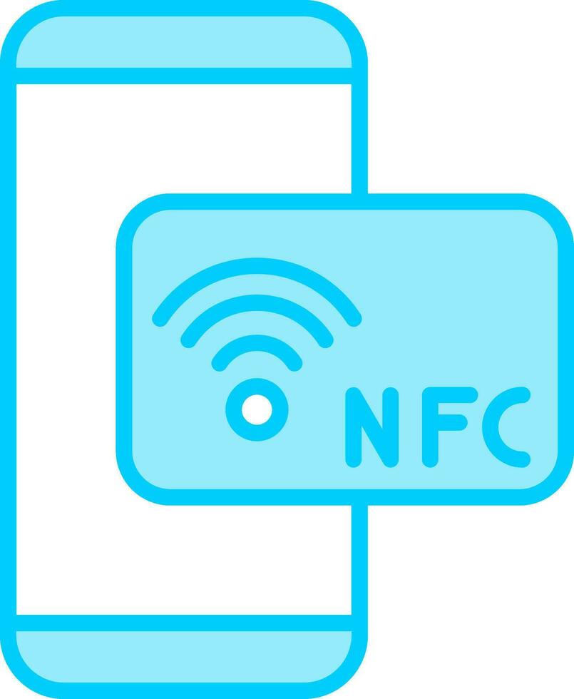 nfc vector icoon