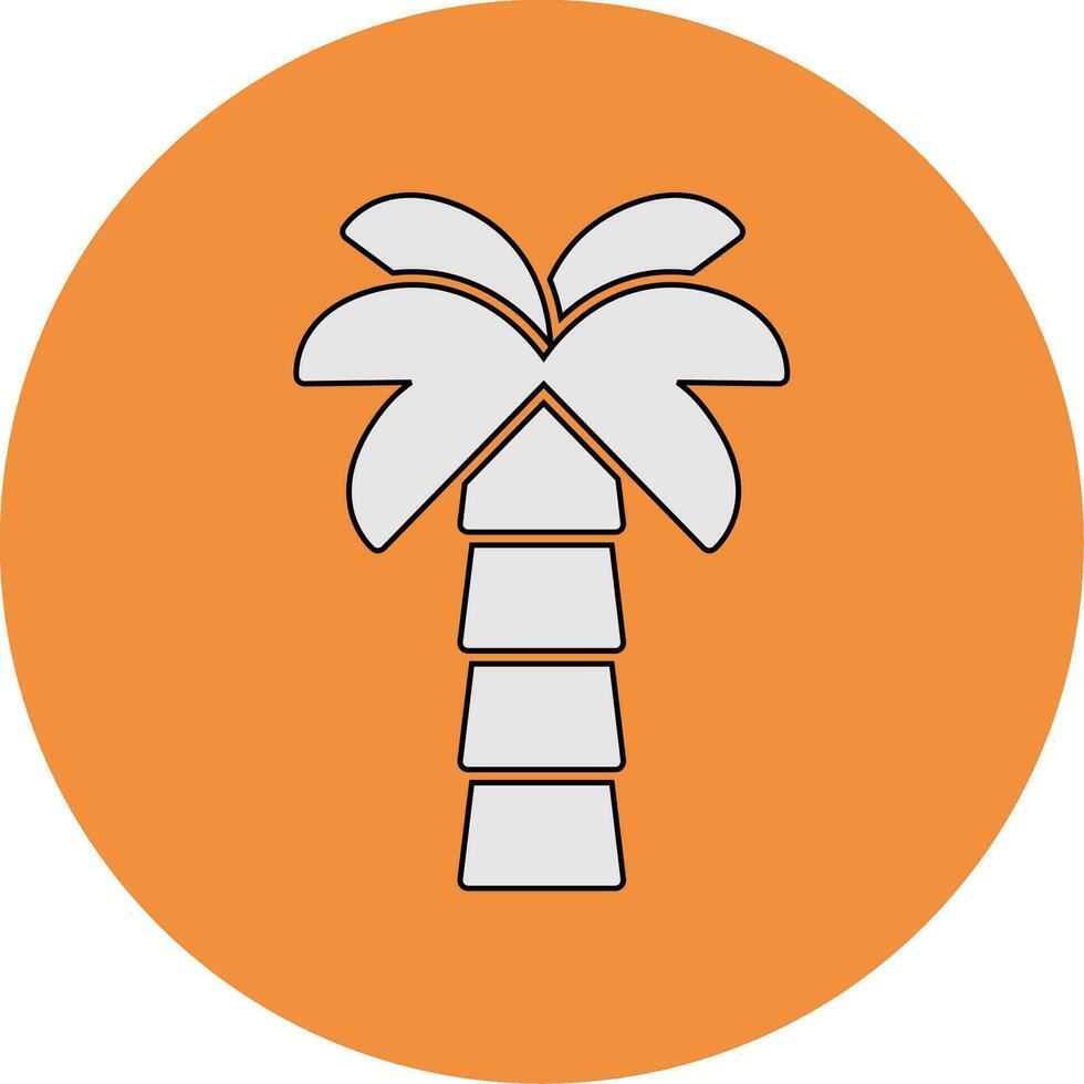 palm boom vector icoon