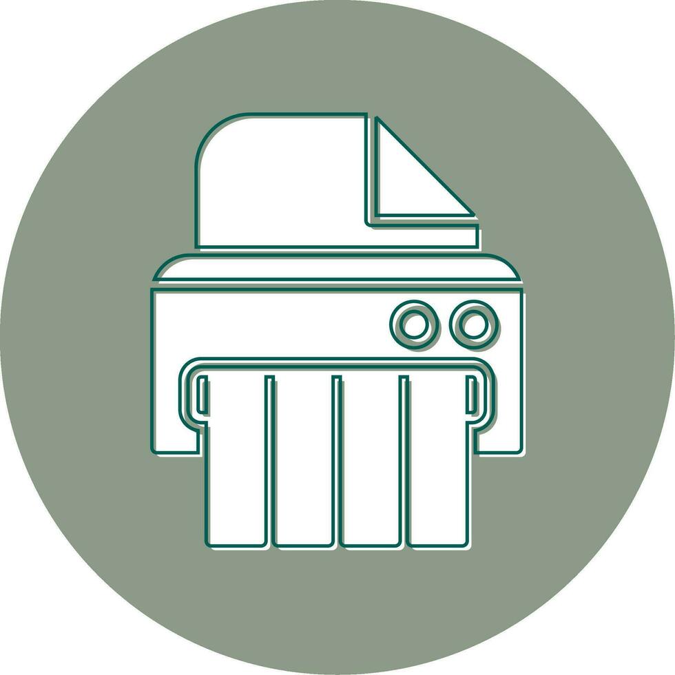 printer vector pictogram