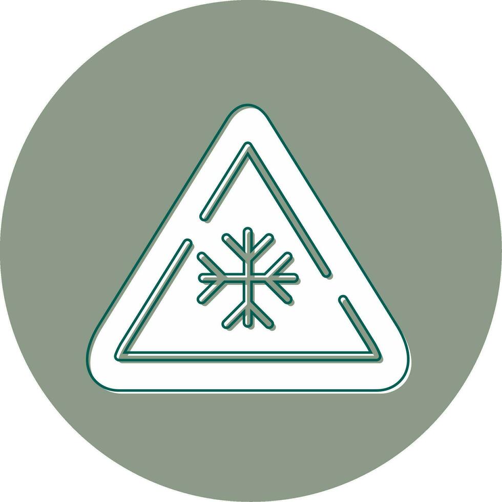 ijs teken vector icoon