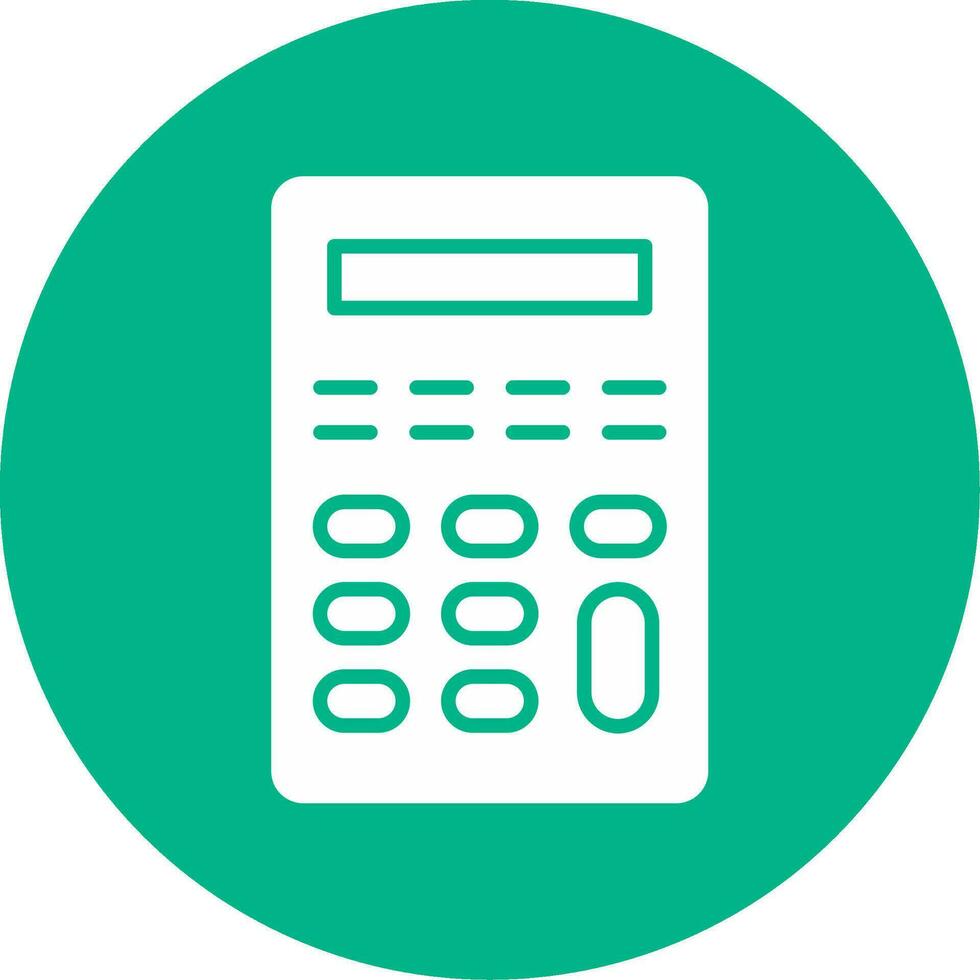 rekenmachine vector pictogram