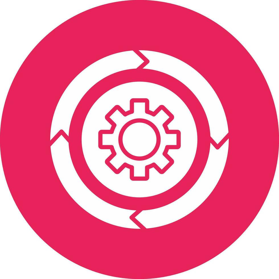 cirkeldiagram vector pictogram