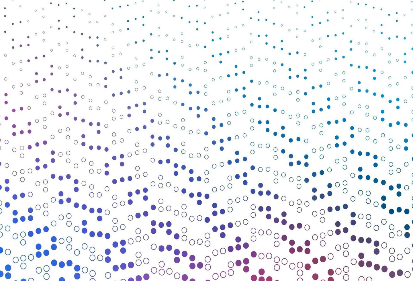 lichtblauw, rood vector sjabloon met cirkels.