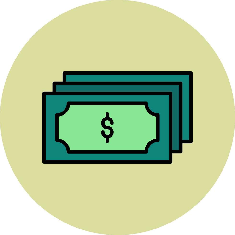 geld vector pictogram